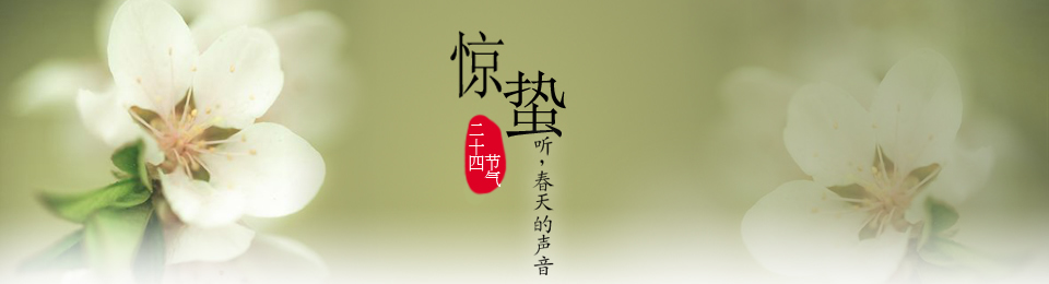 惊蛰彩信Banner
