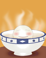 冬至的饺子泡温泉