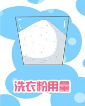 洗衣粉用量